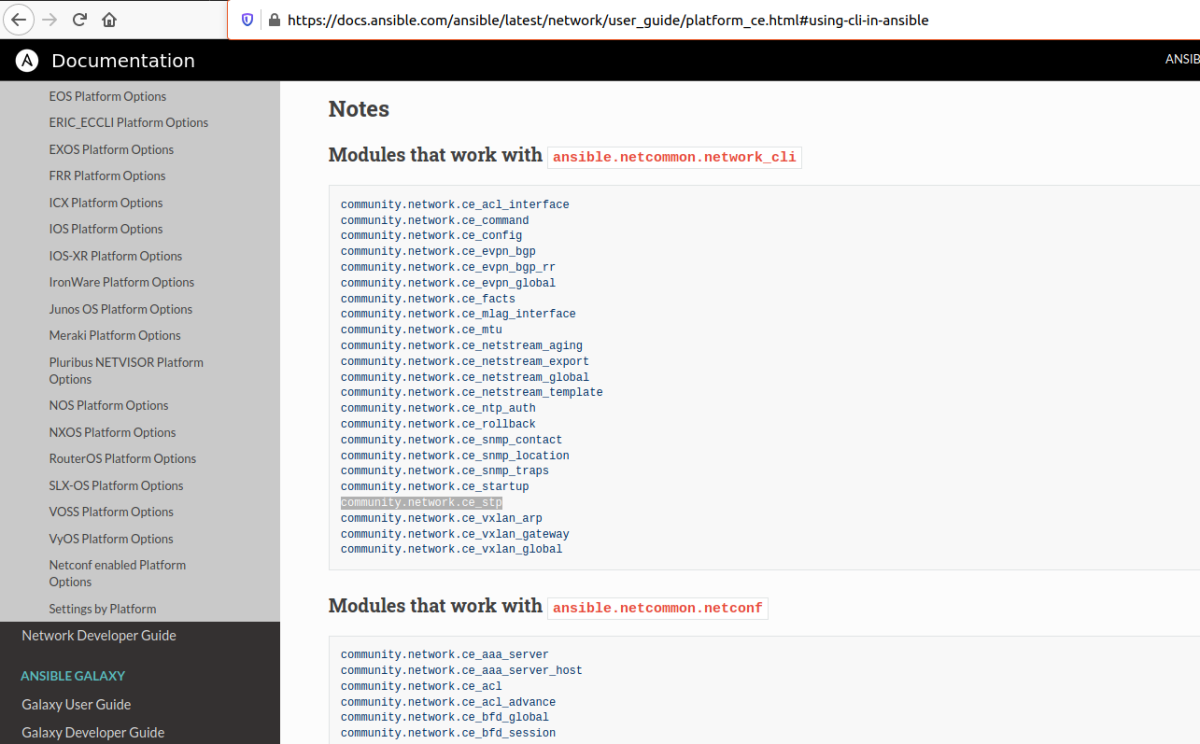 Пинг-понг с Ansible на CloudEngine коммутаторах