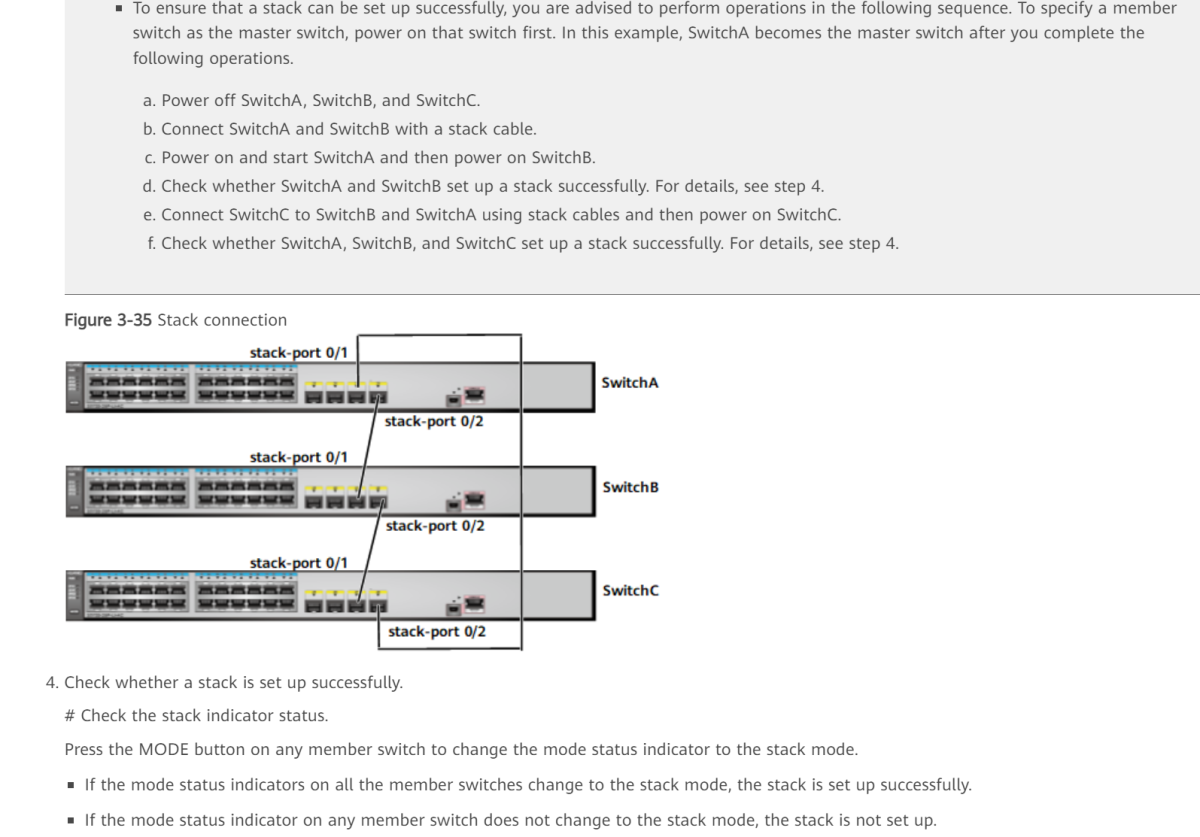 Организация istack через sfp 10g