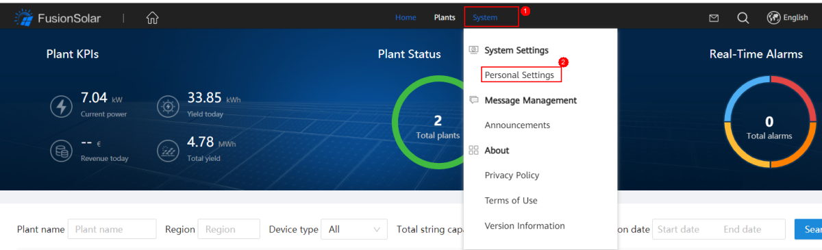 Auto-Logout If No Activity Within function on FusionSolar webpage