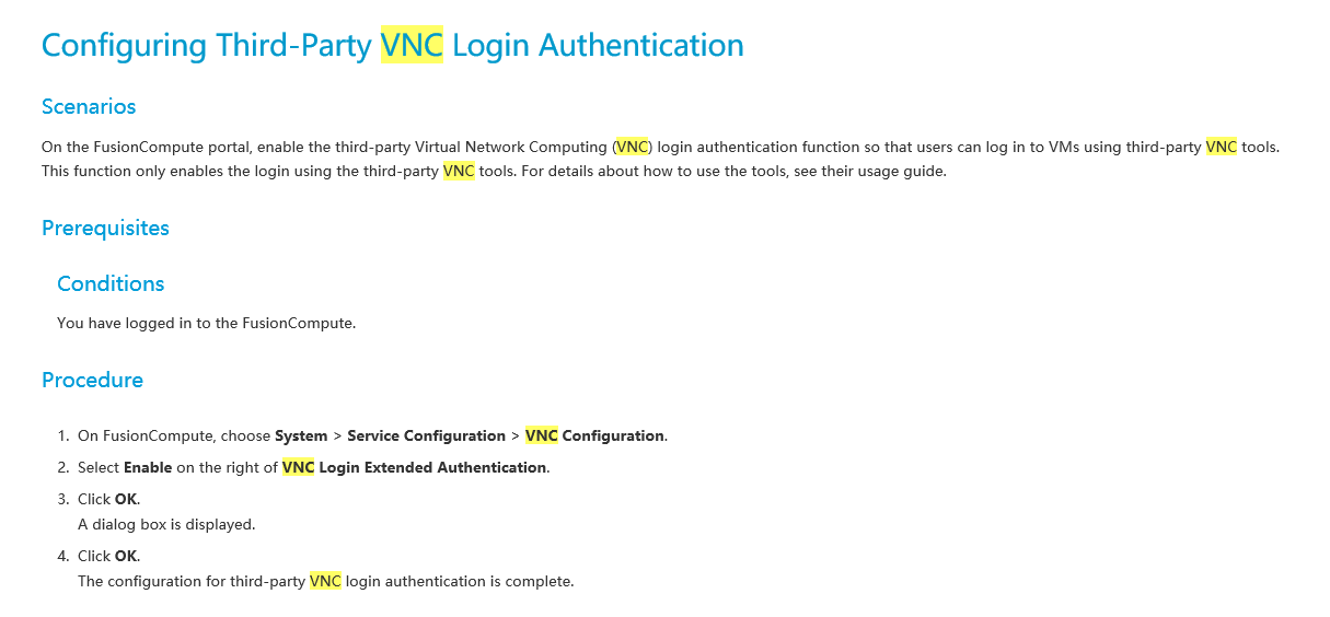 [Failed to login VM use VNC]Users cannot log in to VMs using VNC in the