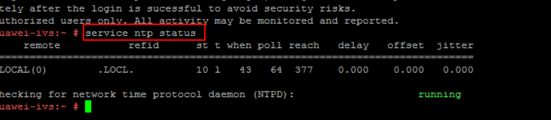 how-to-check-the-ntp-status-huawei-enterprise-support-community