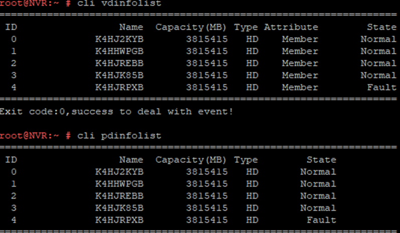 How to check the disk status on VCN500 - Huawei Enterprise Support ...