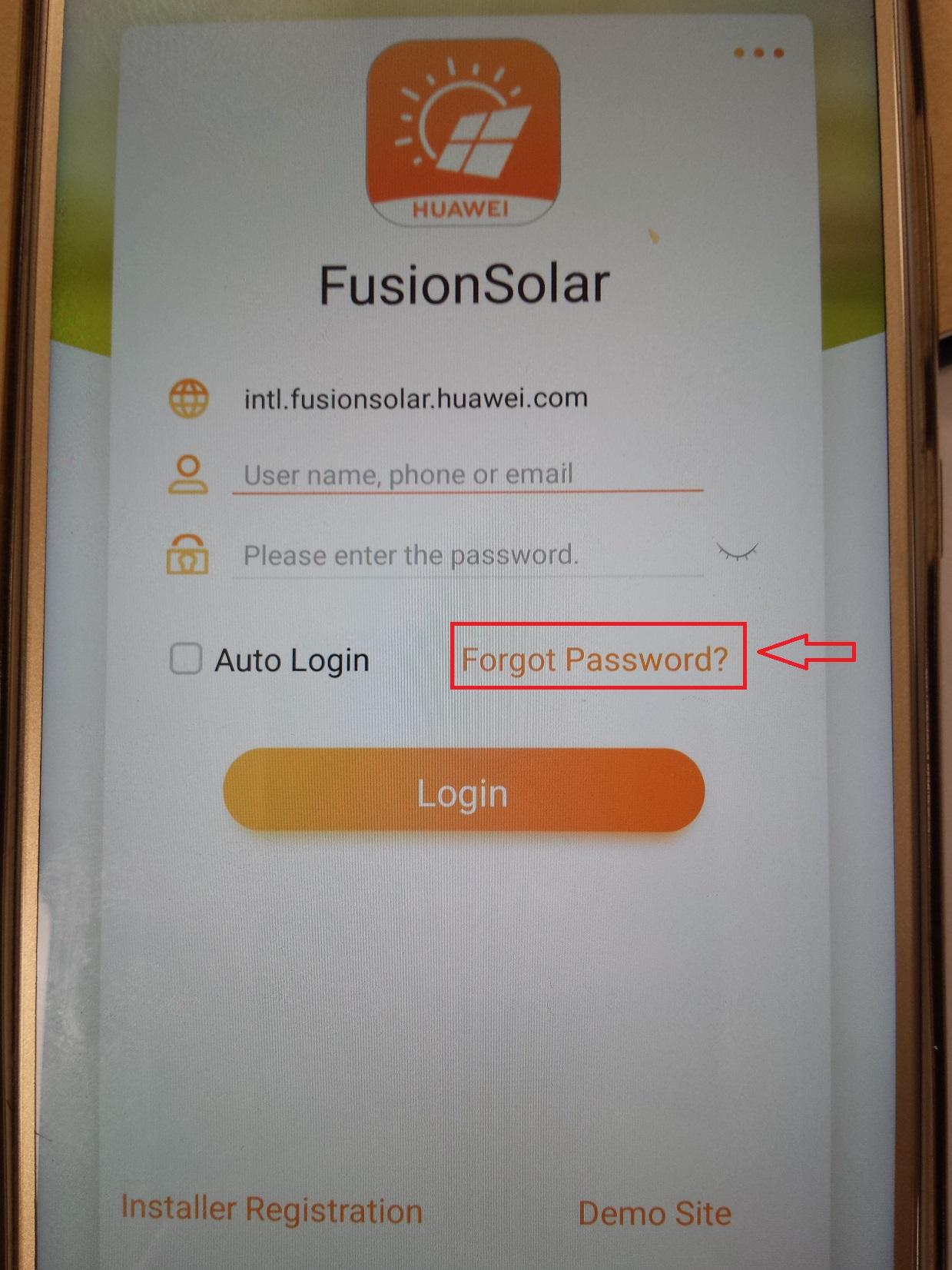 Etrayz App Installer Reset Password