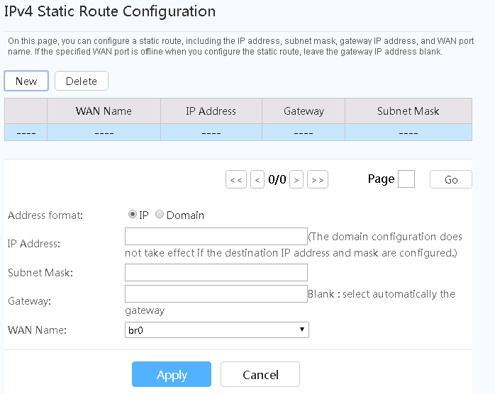 Удалить ip route static huawei