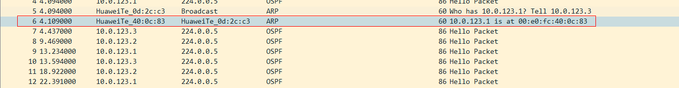 huawei mac address table