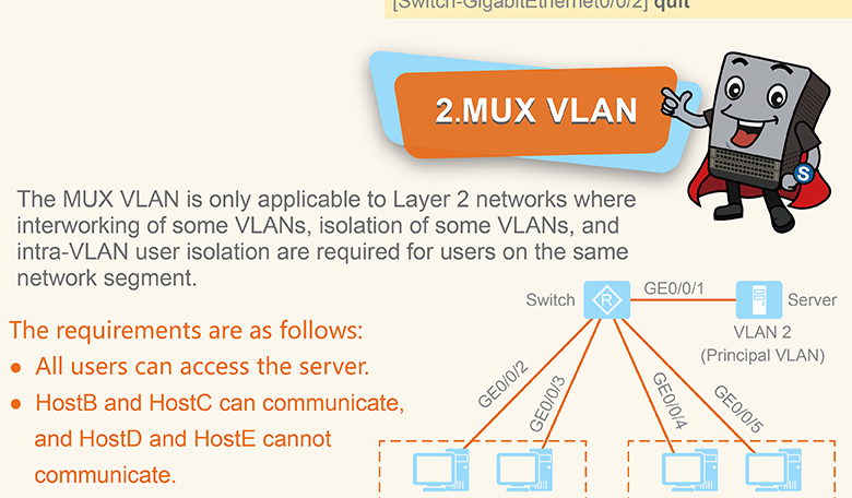 В каком vlan ходят bpdu huawei