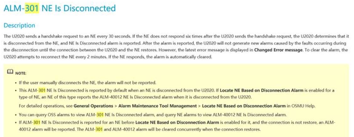 Site eRS24-1 down and cannot get any alarms from U2020 - Huawei ...