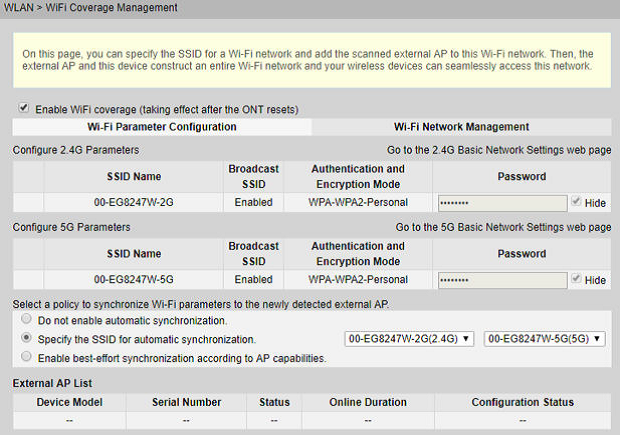 Wifi coverage management что это