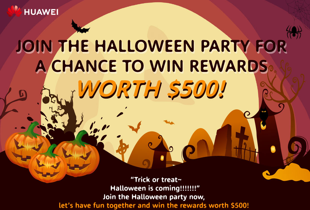 Join The Halloween Party For A Chance To Win Rewards Worth $500 ...