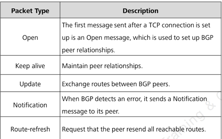 SDN Networking BGP Advertisement Route And Neighbor Types - Huawei ...