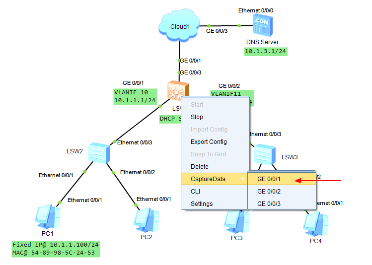 Опция 125 dhcp huawei что это