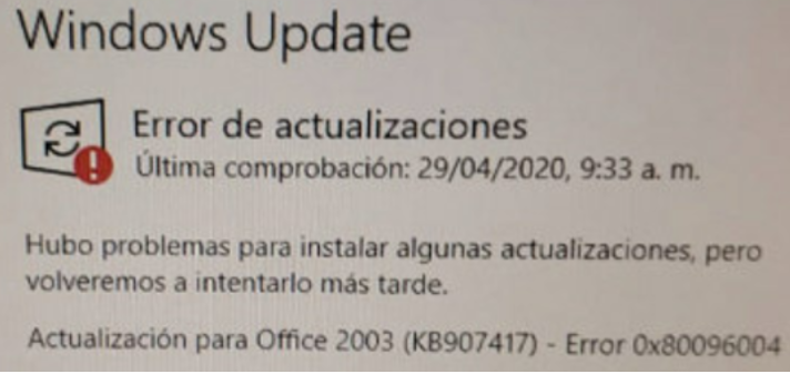 Falla de actualización SO de Windows al configurar SSL-encrypted. -  Comunidad Huawei Enterprise