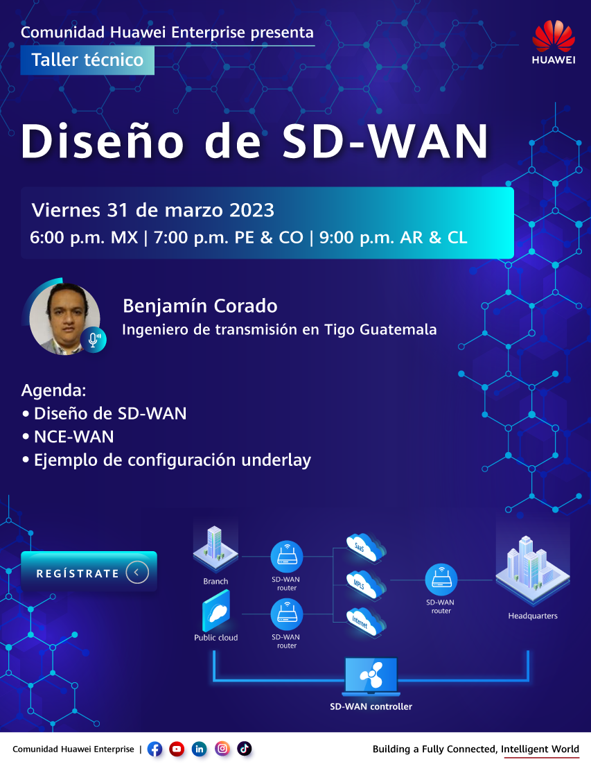 Taller Técnicodiseño De Sd Wan Comunidad Huawei Enterprise 0280