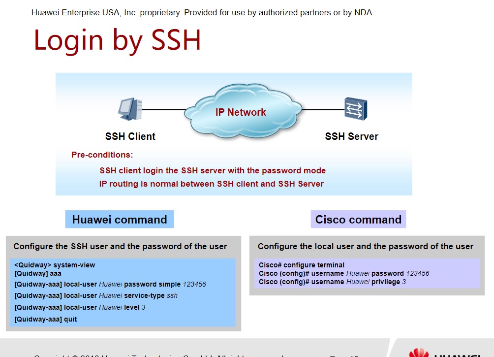 Совместимость cisco и huawei